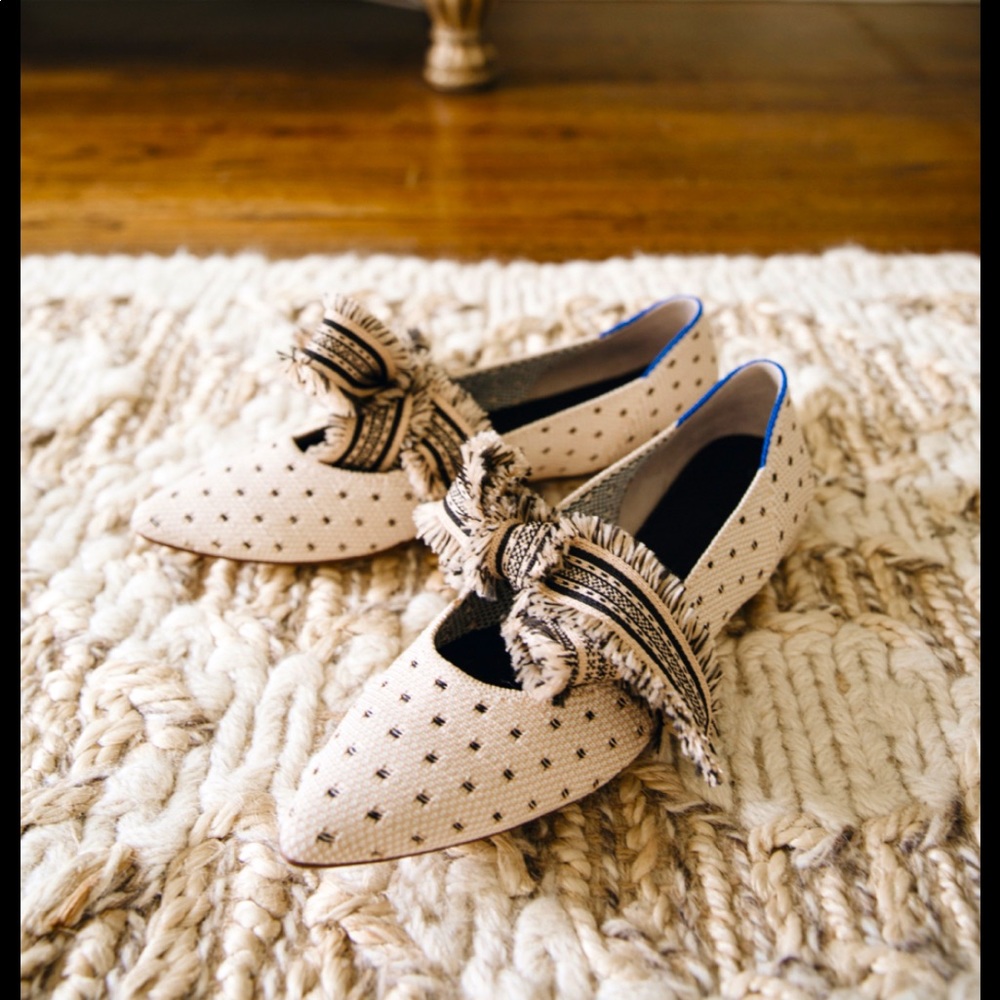 Rothy’s Mary Jane Flat - Tuxedo - Sz 7.5